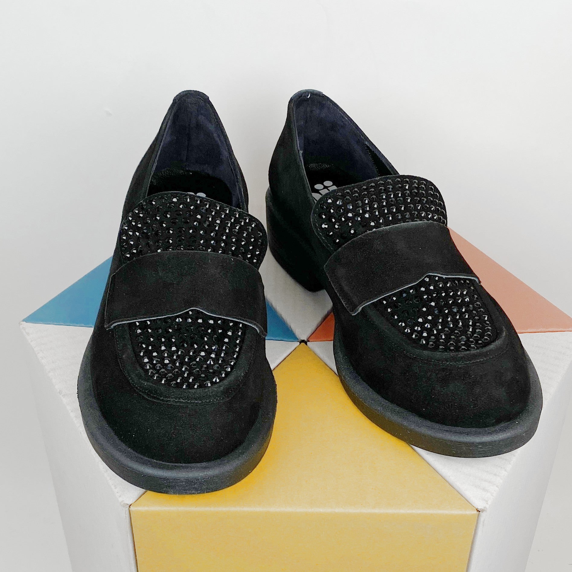 Nu by Neo Aura black suede sizes 36, 37