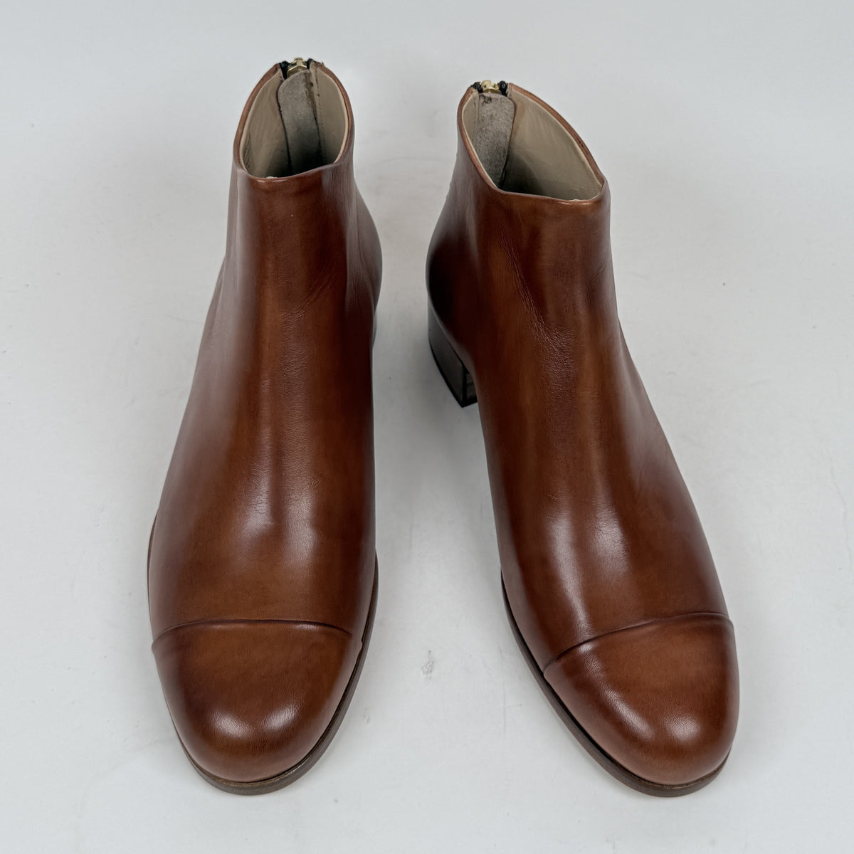 Beau Coops BN LZOSS cognac parma round heel Beau Coops