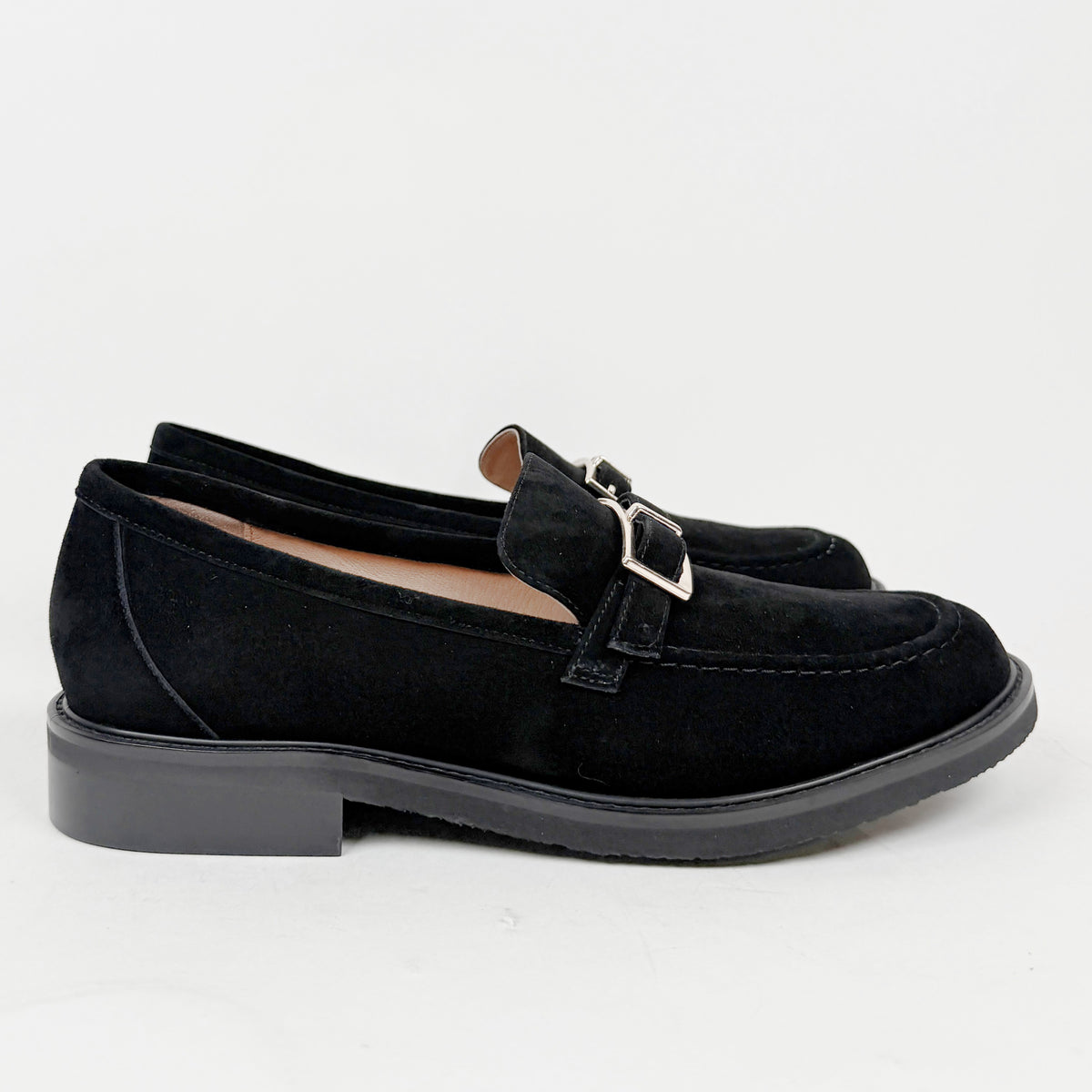 D&amp;J Brogane black suede Django &amp; Juliette