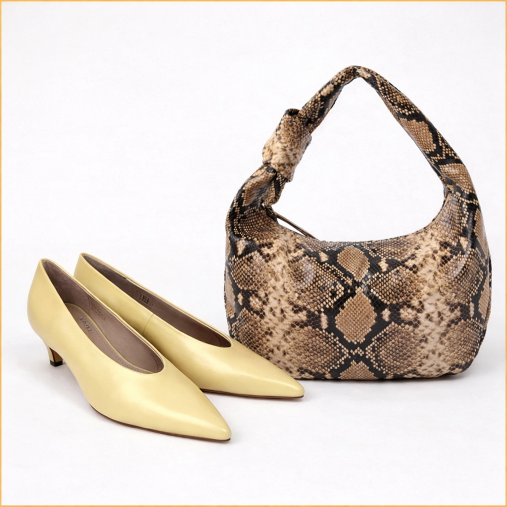 Mollini Effie python Mollini