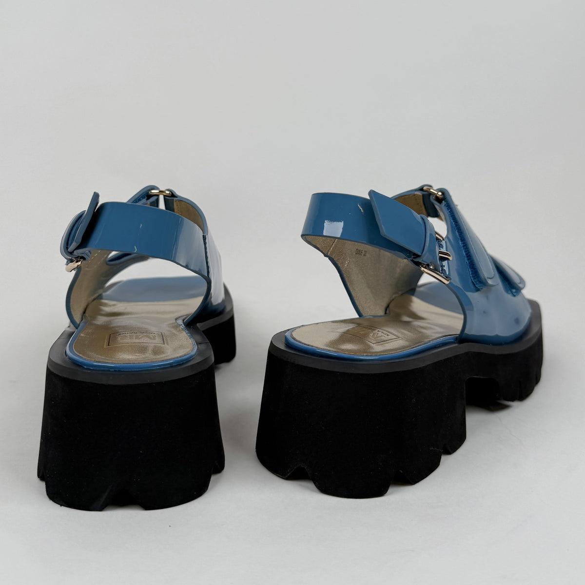 Mila Raine dixie blue patent