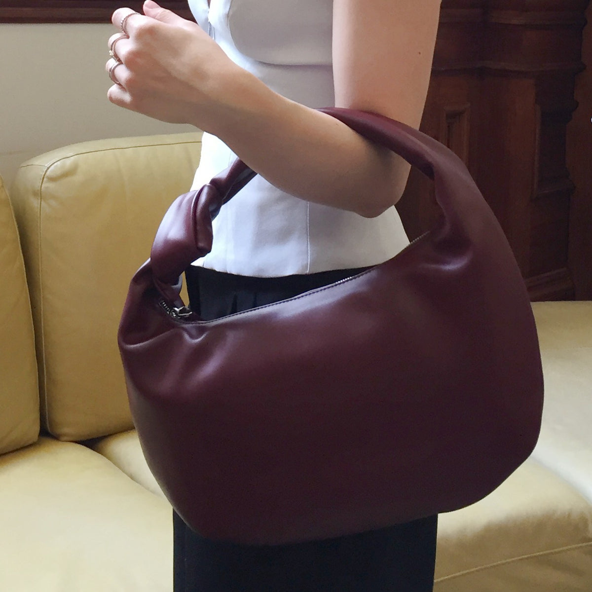 Mollini Effie burgundy Mollini