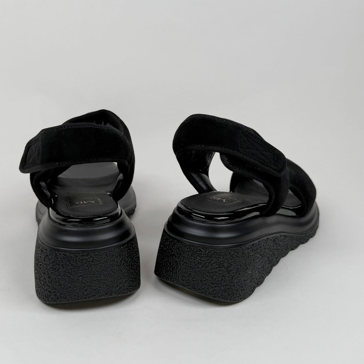 Mila Raine element black suede