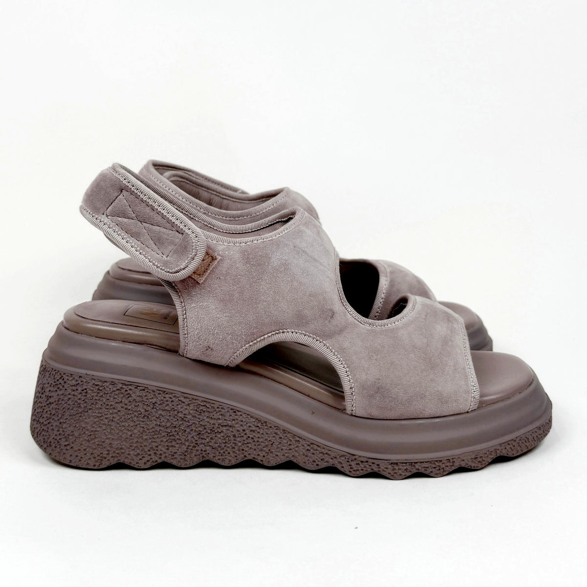 Mila Raine element grey suede Mila Raine