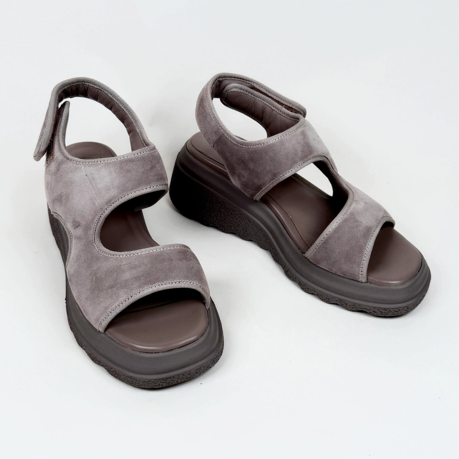 Mila Raine element grey suede Mila Raine