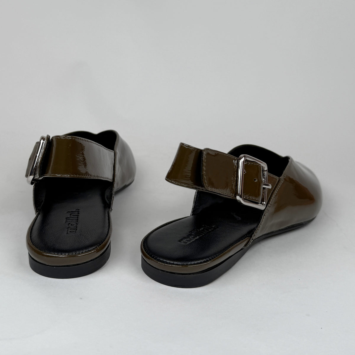 Mollini Foraya olive crinkle Mollini