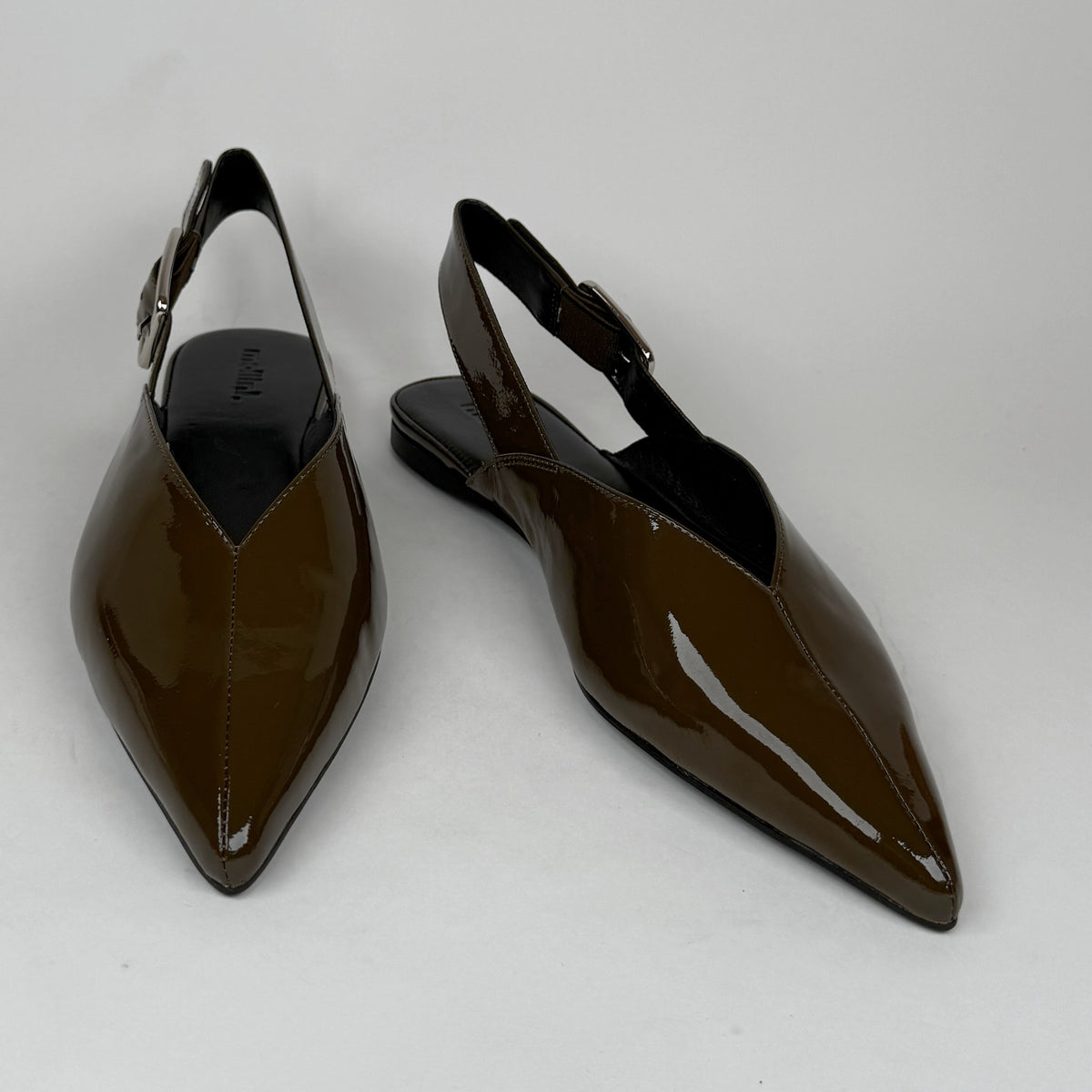 Mollini Foraya olive crinkle Mollini