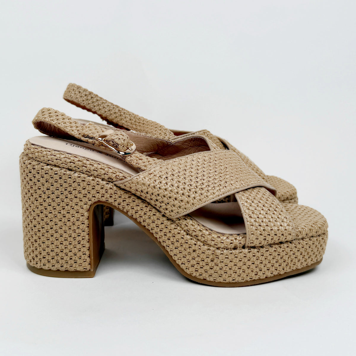 DJ Kippers camel raffia Django &amp; Juliette