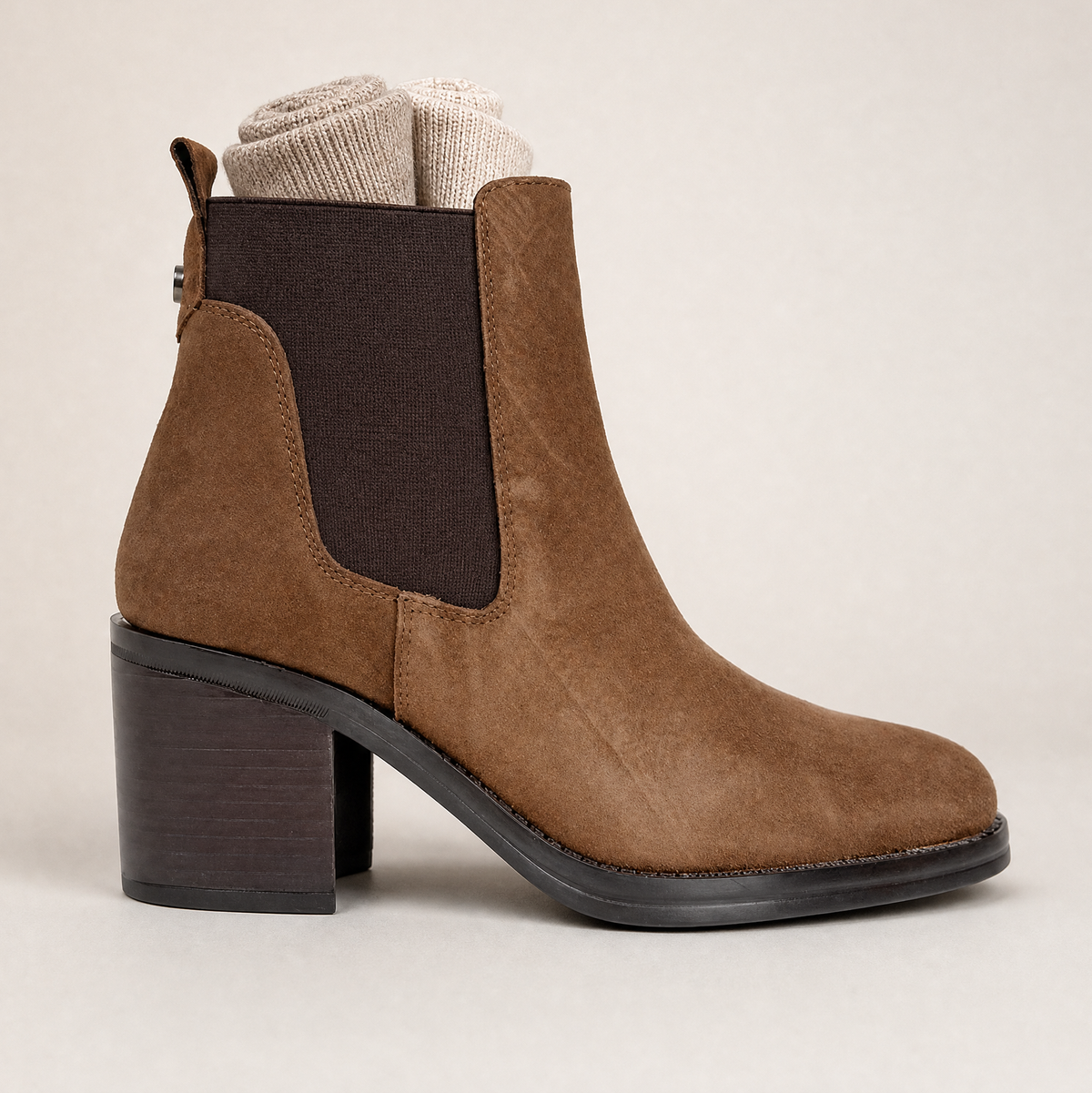 Alpe Leyna cuoio kid suede Alpe