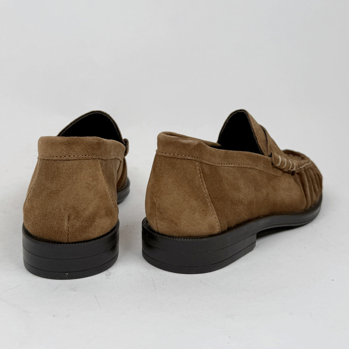 Alpe Oxford brown kid suede Alpe