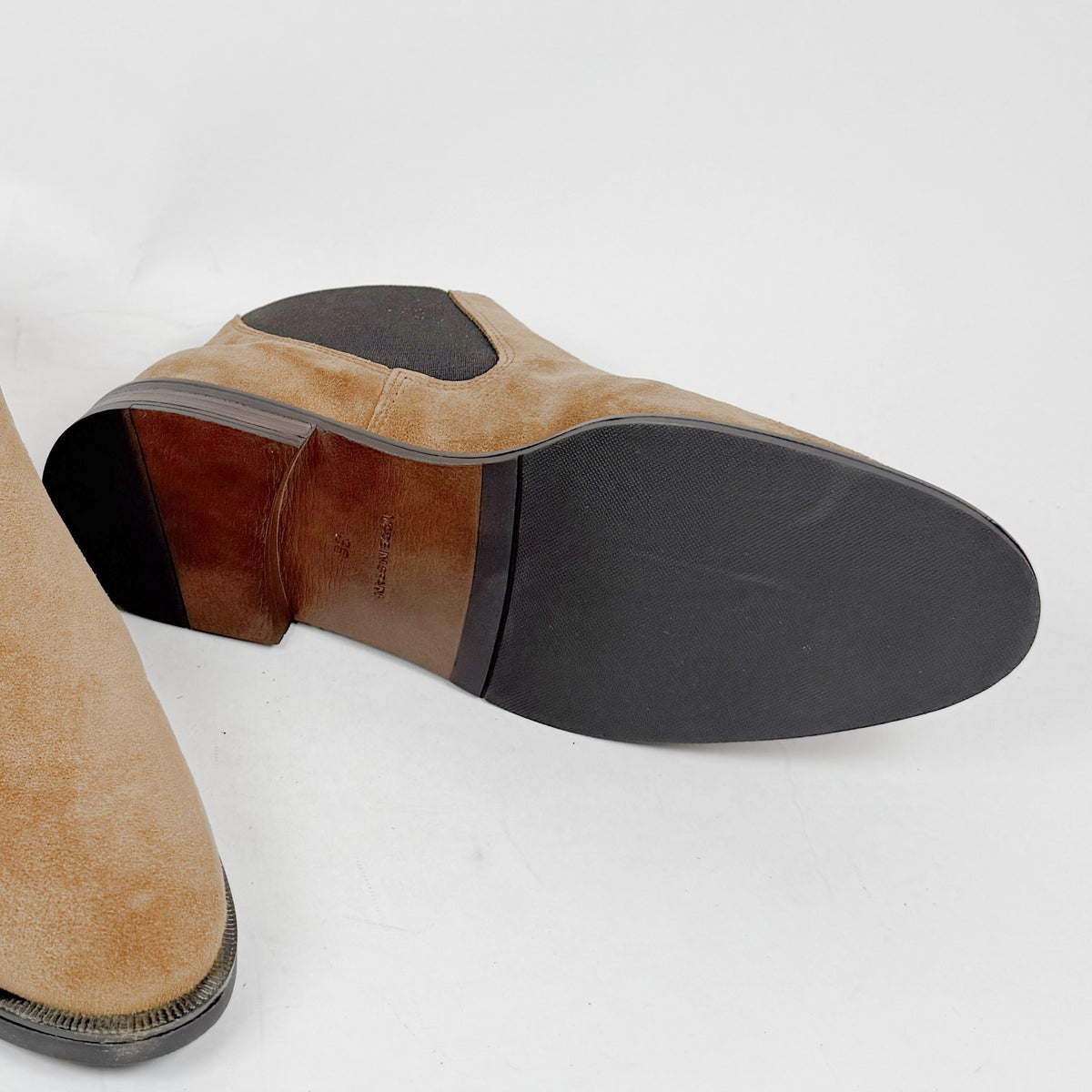 Alpe Parker cuoio suede Alpe