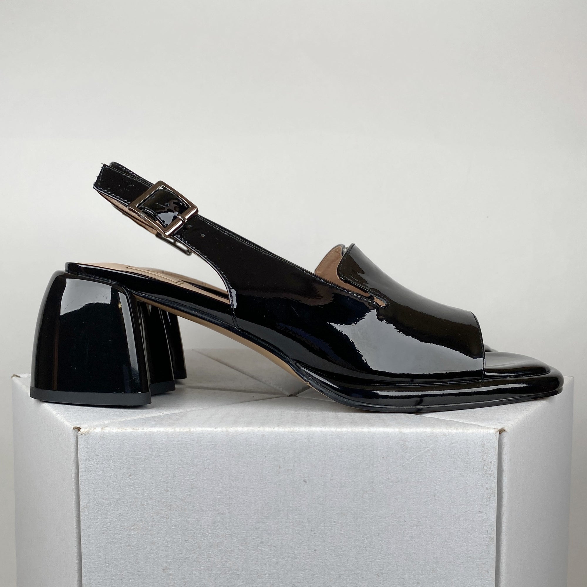 Mila Raine Uride black patent