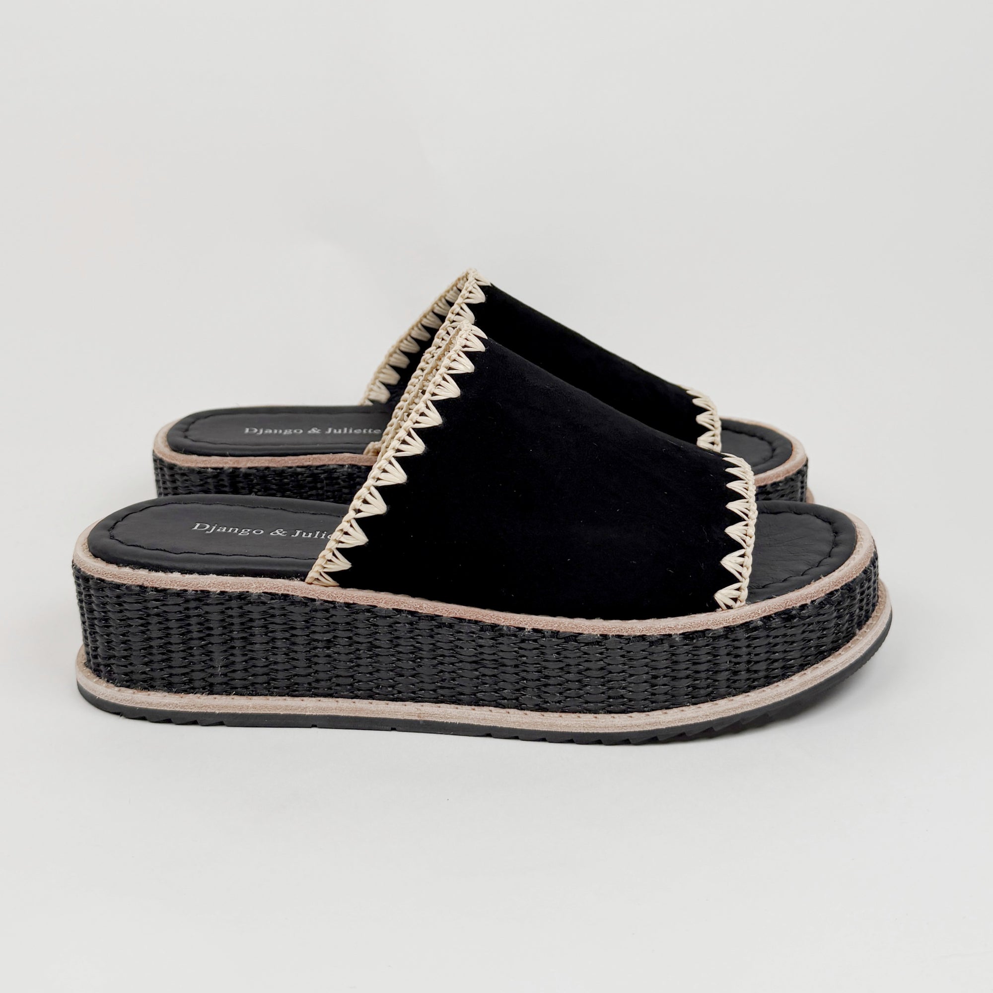 DJ Vibe black suede Django & Juliette
