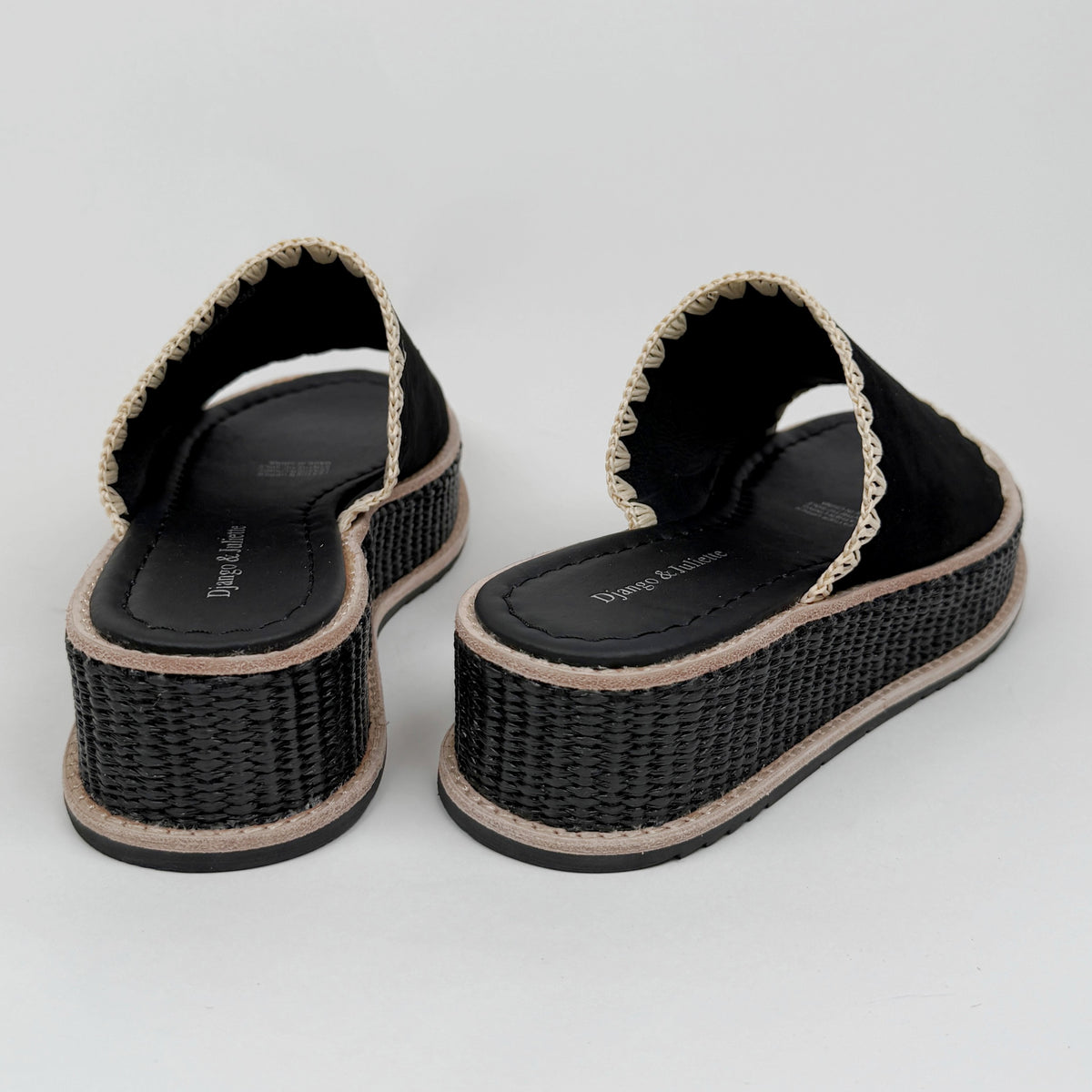 DJ Vibe black suede Django &amp; Juliette