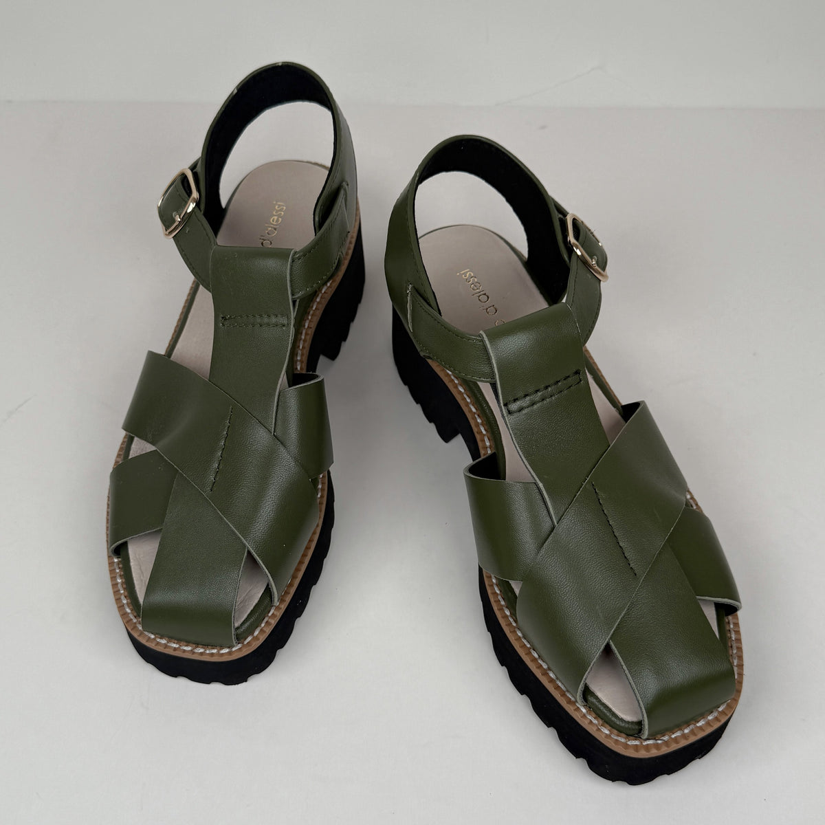 Marco d&#39;Alessi 221047 green last size 36