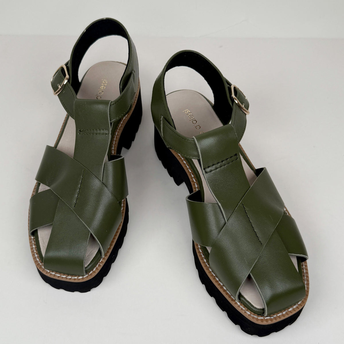 Marco d&#39;Alessi 221047 green size 36 Marco d&#39; Alessi