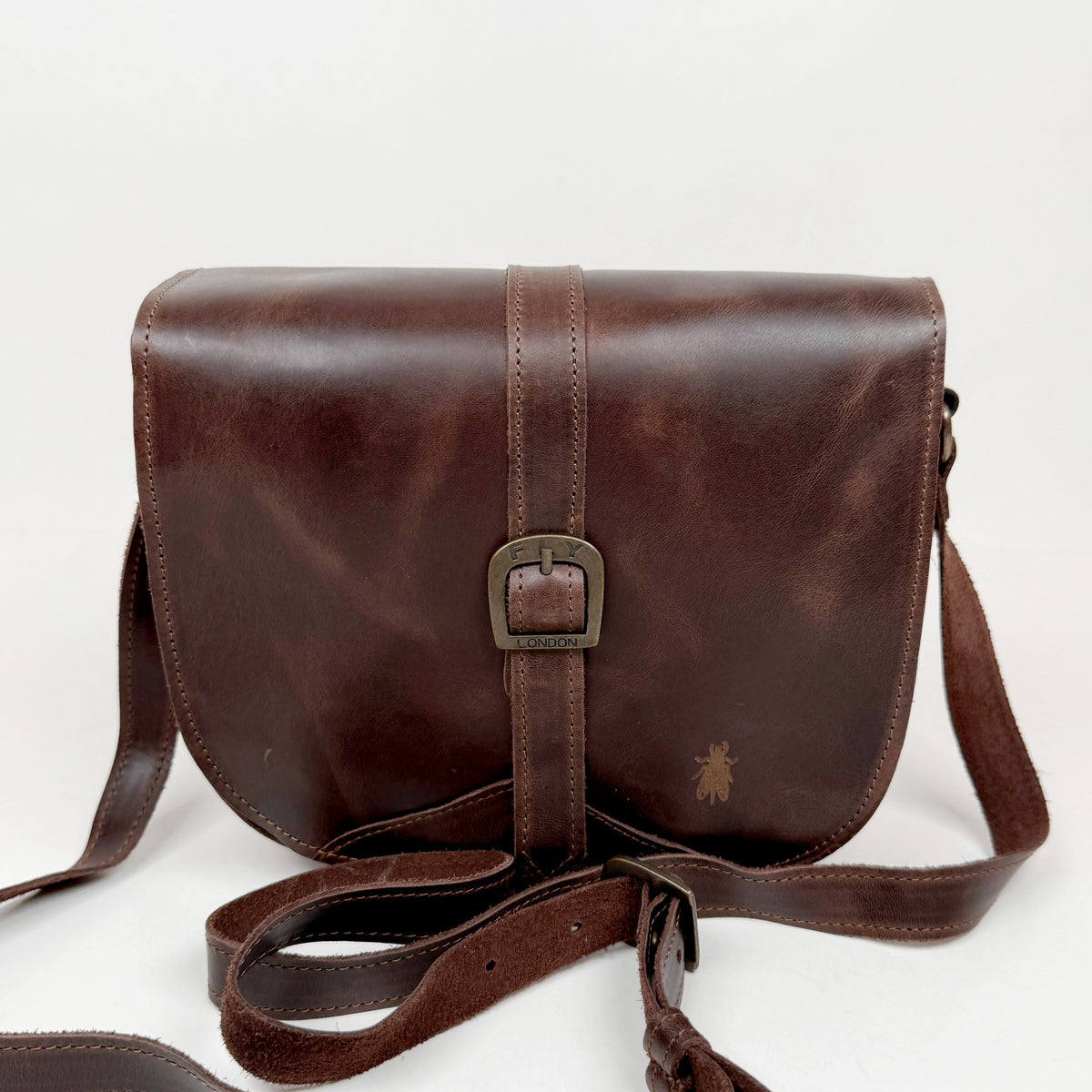 Fly London glou dk brown bag Fly London