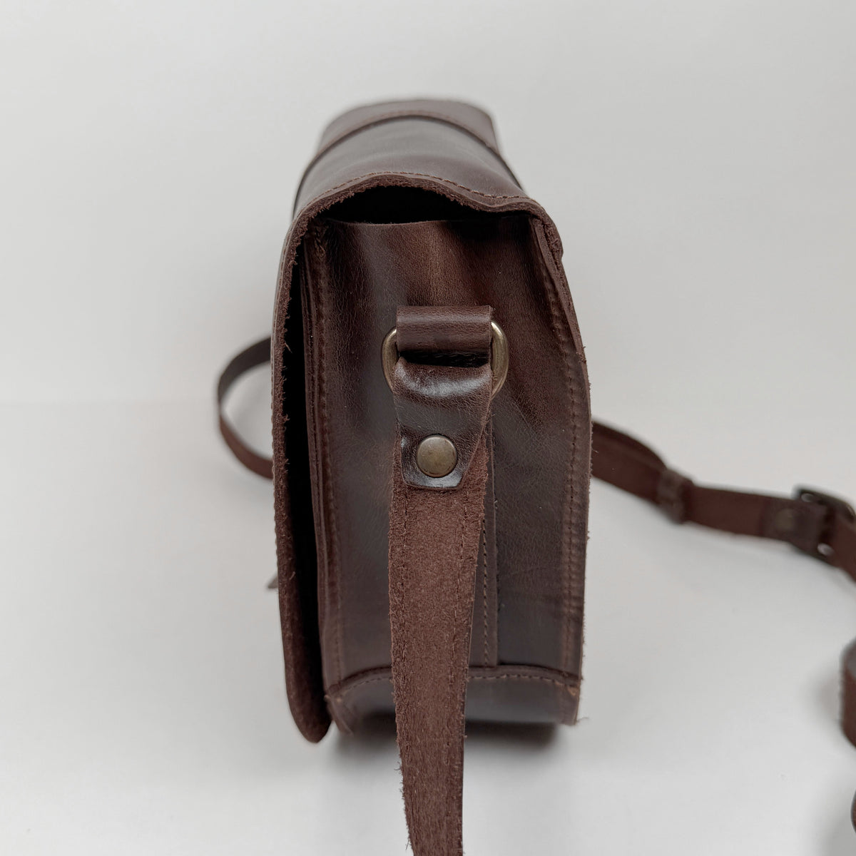 Fly London glou dk brown bag