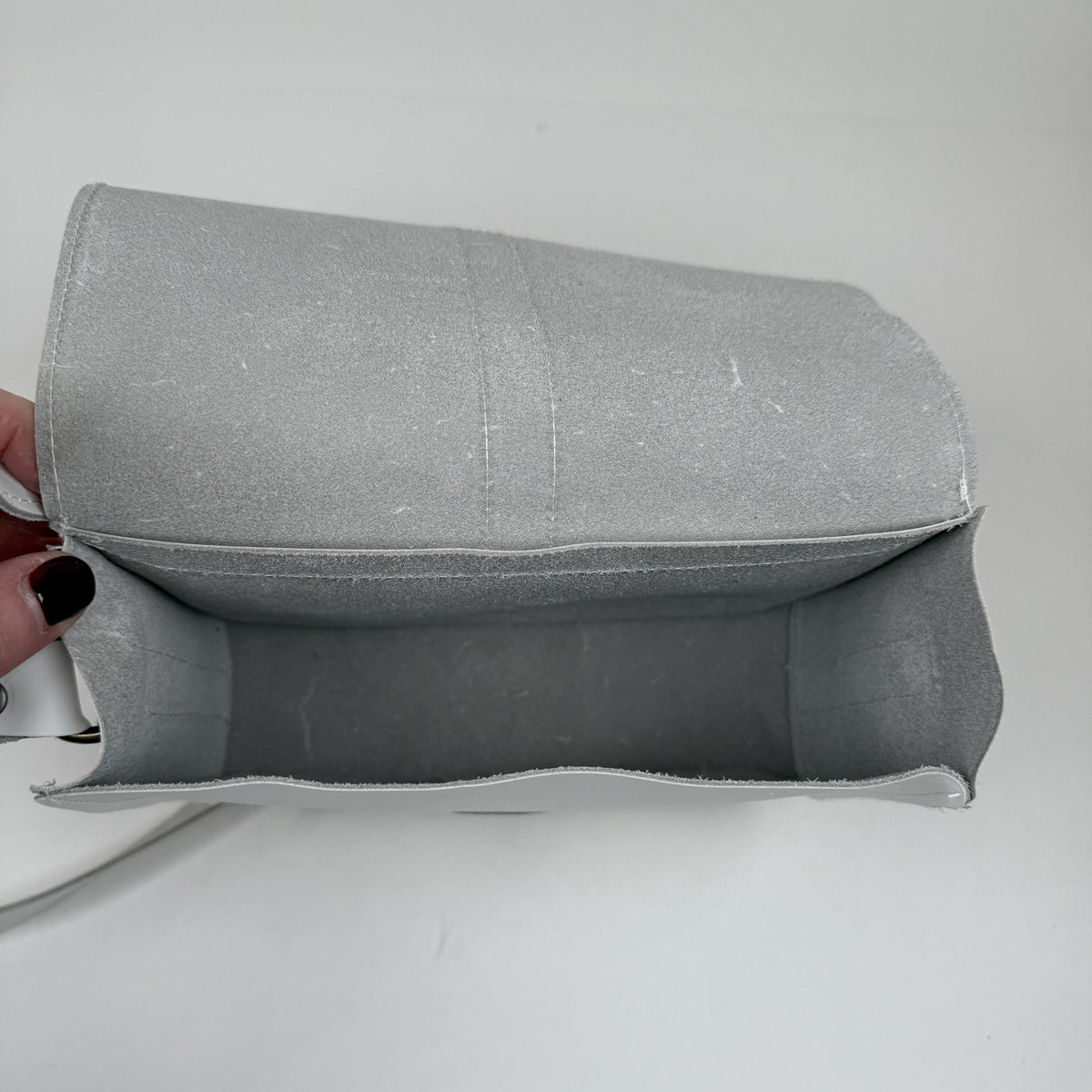 Fly London glou white bag