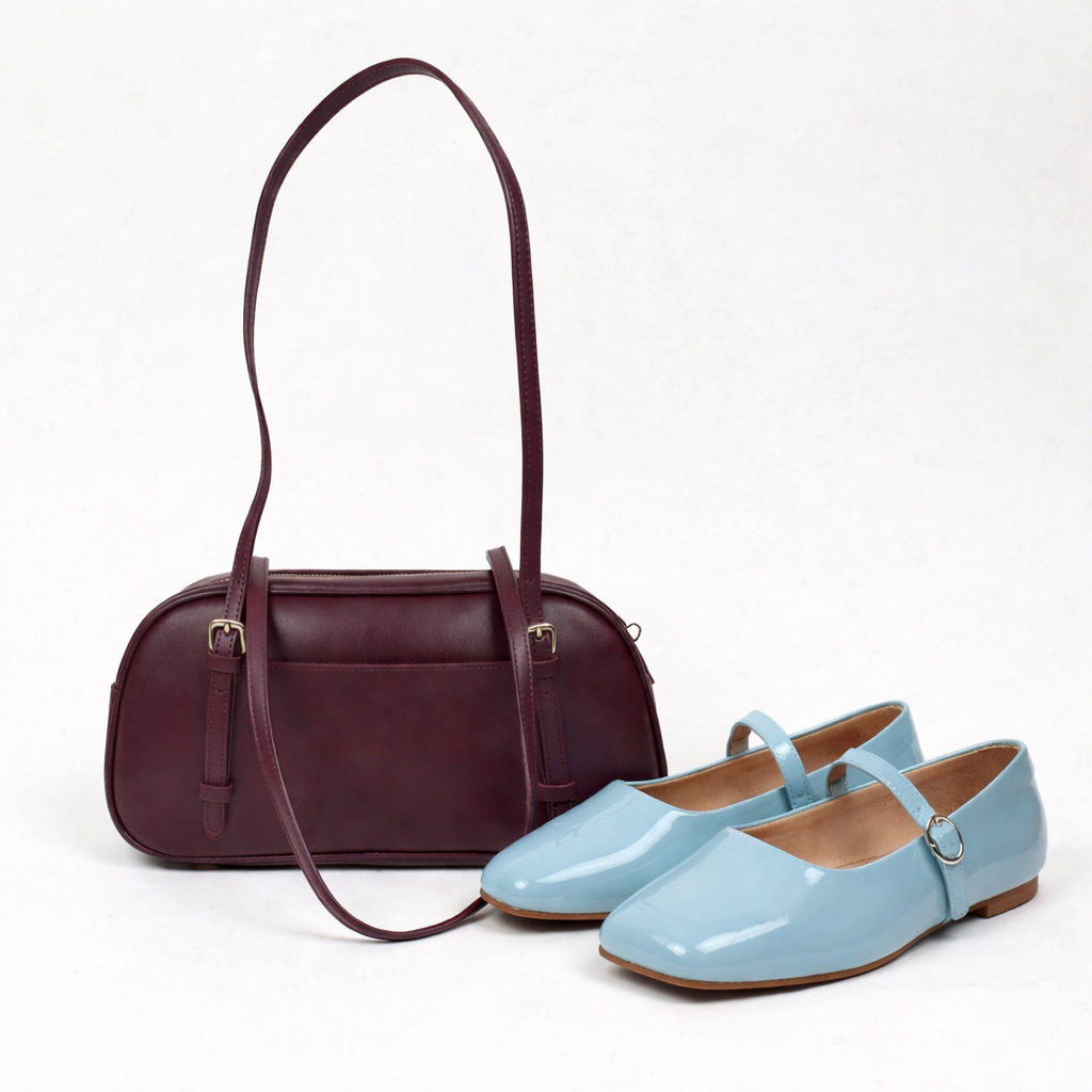 Mollini Solea burgundy Mollini