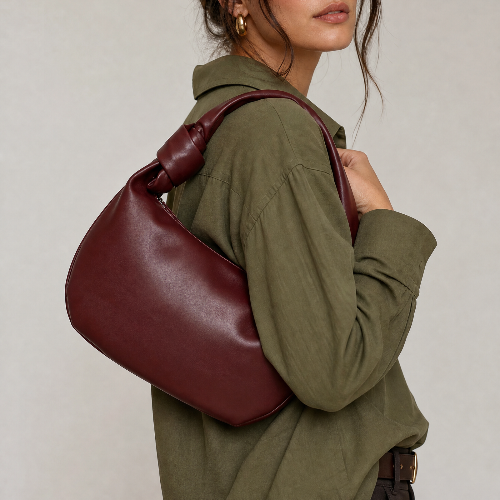 Mollini Effie burgundy Mollini
