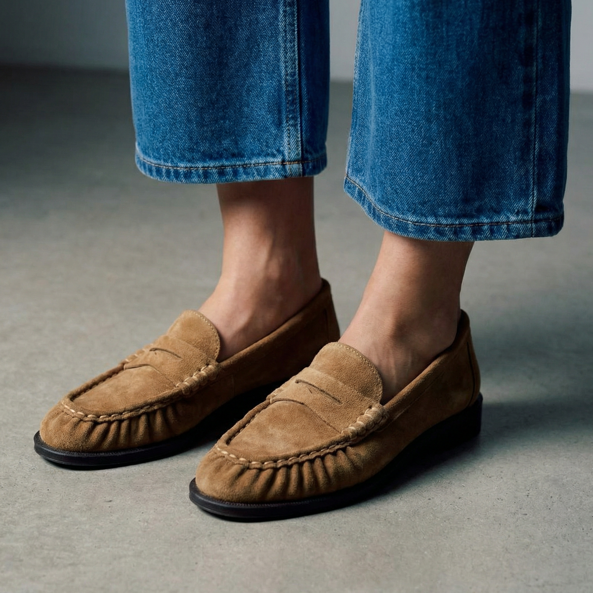 Alpe Oxford bonce kid suede Alpe