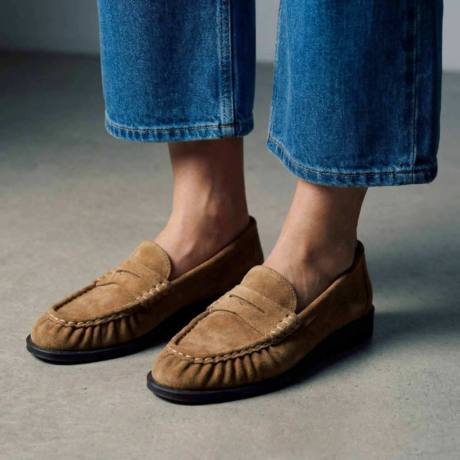 Alpe Oxford bonce kid suede Alpe